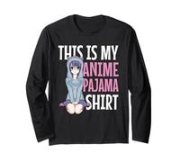 This Is My Anime Pigiama Shirt - Pigiama per ragazze adolescenti regalo Maglia a Manica
