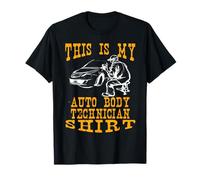 This Is My Auto Body Technician Shirt Funny Humor Maglietta