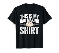 This is My Bao Making Shirt Funny Bao Bun Cinese Asiatico Cook Maglietta