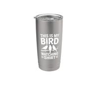 This Is My Birdwatcher Birdwatcher Bird Lover Bicchiere termico in acciaio inox doppia parete