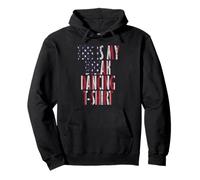 This is My Breakdance USA Flag Felpa con Cappuccio
