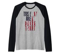 This is My Breakdance USA Flag Maglia con Maniche Raglan