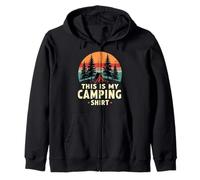 This is my camping Felpa con Cappuccio