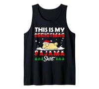 This Is My Christmas Pajama Golden Retriever Dog Funny Xmas Canotta