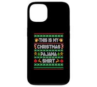 This is my Christmas Pigiama Shirt Funny Xmas Sweater Shirt Custodia per iPhone 13