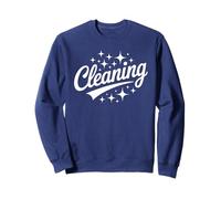 This Is My Cleaning Equipaggio Pet Owner Lady Clean Sweep Crew Felpa