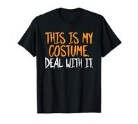 This is My Costume Deal with it Halloween Divertente Sarcastico Maglietta