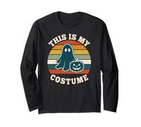 This Is My Costume Questo È Il Mio Costume Halloween Maglia a Manica