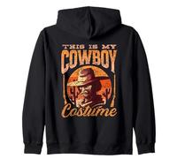 This Is My Cowboy Costume Carino Texas Cowboys Felpa con Cappuccio