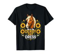 This Is My Derby Day Dress Girasole Horse Racing Maglietta
