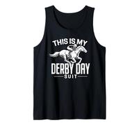 This Is My Derby Day Suit Jockey Funny Horse Racing Canotta