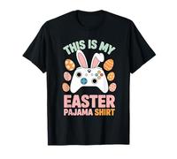 This Is My Easter Pajama, Happy Bunny Pigiama Party Maglietta