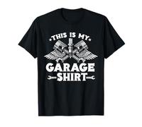 This Is My Garage Camicia Car Guy Riparazione Veicoli Garage Auto Maglietta