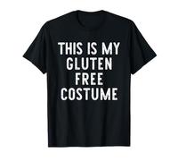 This Is My Gluten Free Costume Halloween Easy Kids Adult Maglietta