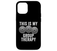 This is my group therapy weights palestra palestra divertente allenamento Custodia per iPhone 12/12 Pro