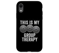 This is my group therapy weights palestra palestra divertente allenamento Custodia per iPhone XR