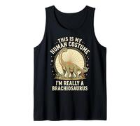 This Is My Human Costume I'm Really A Brachiosaurus Canotta