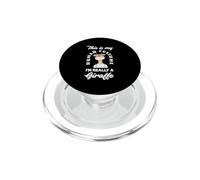 This Is My Human Costume I'm Really A Giraffe Funny Giraffe PopSockets PopGrip per MagSafe