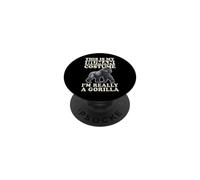This Is My Human Costume I'm Really A Gorilla PopSockets PopGrip Adesivo