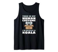 This Is My Human Costume I'm Really A Koala Canotta
