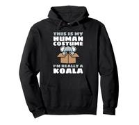 This Is My Human Costume I'm Really A Koala Felpa con Cappuccio