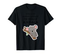 This Is My Human Costume I'm Really A Koala Halloween Bear Maglietta