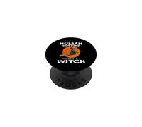 This Is My Human Costume I'm Really A Witch Halloween PopSockets PopGrip Adesivo