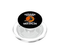 This Is My Human Costume I'm Really A Witch Halloween PopSockets PopGrip per MagSafe