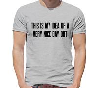 This Is My Idea Of A Molto Carino Day Out - T-Shirt - Barlow Divertente Meme