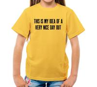 This Is My Idea Of A Molto Carino Day Out - T-Shirt - Barlow Funny Meme