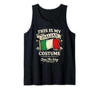 This Is My Italian Costume Divertente Bandiera Italia Canotta