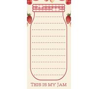 This Is My Jam: Full Color Strawberry Jam Canning Jar List Pad