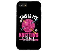 This Is My Knitting Shirt Yarn Fun Custodia per iPhone SE (2020) / 7 / 8
