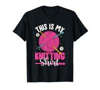This Is My Knitting Shirt Yarn Fun Maglietta