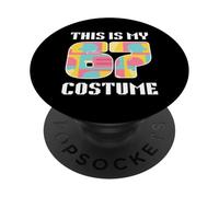 This is My Lazy Halloween 67 Costume Brainrot Meme PopSockets PopGrip Adesivo