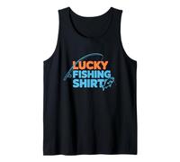 This Is My Lucky Fishing Fisherman - Retro Good Luck Angler Canotta