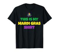 This is My Mardi Gras Shirt Funny Outfit Uomo Donna Bambini Maglietta