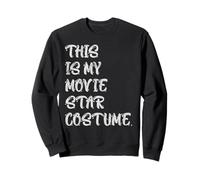 This Is My Movie Star Costume Funny Halloween Movie Lovers Felpa