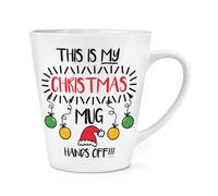 This Is My Natale Mug Hands Off 341ml Latte Tazza - Divertente Scherzo