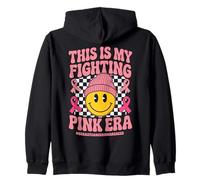 This Is My Pink Era Pink Ribbon Breast Cancer Awareness Felpa con Cappuccio
