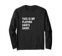 This Is My Playing Darts Shirt - Game Bar Throw Throwing Maglia a Manica