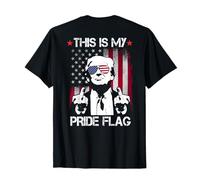 This Is My Pride, Bandiera Americana Americana, 4 luglio, sul Retro Maglietta