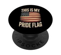 This Is My Pride Flag American Pride of the USA PopSockets PopGrip Adesivo