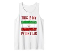 This is My Pride Flag - Iran Freedom Graphic Iranian Canotta