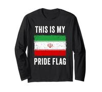 This is My Pride Flag - Iran Freedom Graphic Iranian Maglia a Manica