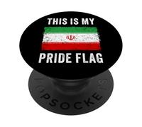 This is My Pride Flag - Iran Freedom Graphic Iranian PopSockets PopGrip Adesivo