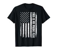 This is My Pride Flag USA American 4 July Patriotic Maglietta