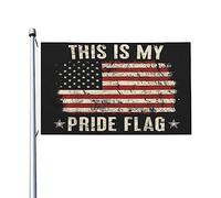 This Is My Pride Flag Usa American 4th Of July Patriotic2 All Season Garden Flag Yard Banner per cortile giardino decorazioni per esterni Bandiere stampate fronte-retro