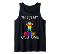 This is My Purim Costume Funny Clown Canotta