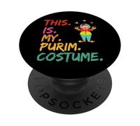 This is my Purim Costume funny Clown PopSockets PopGrip Adesivo